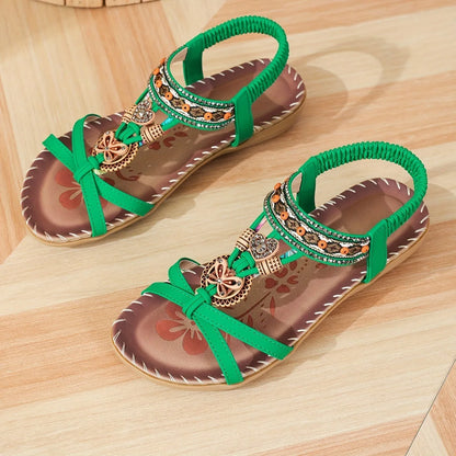 Bohemian Retr Sandals Comfy Romanesque Flats. 5 Different Colors