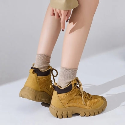 Women's Short Outdoor Work and Hiking Boots