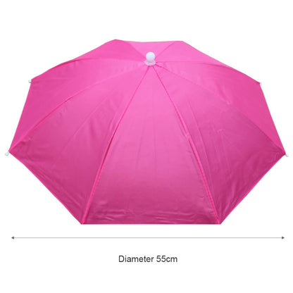 Portable Rain/UV Blocker for ballgames, fishing, and rain. Umbrella Hat
