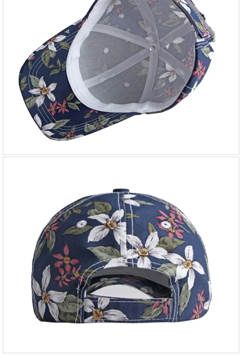 35 Designs of Boho Washed Denim Baseball Caps