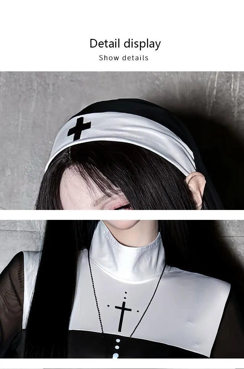 Halloween Sexy Nun Costume