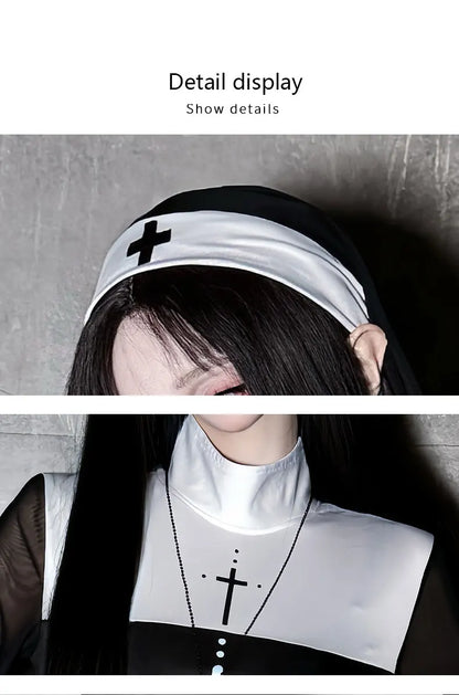Halloween Sexy Nun Costume