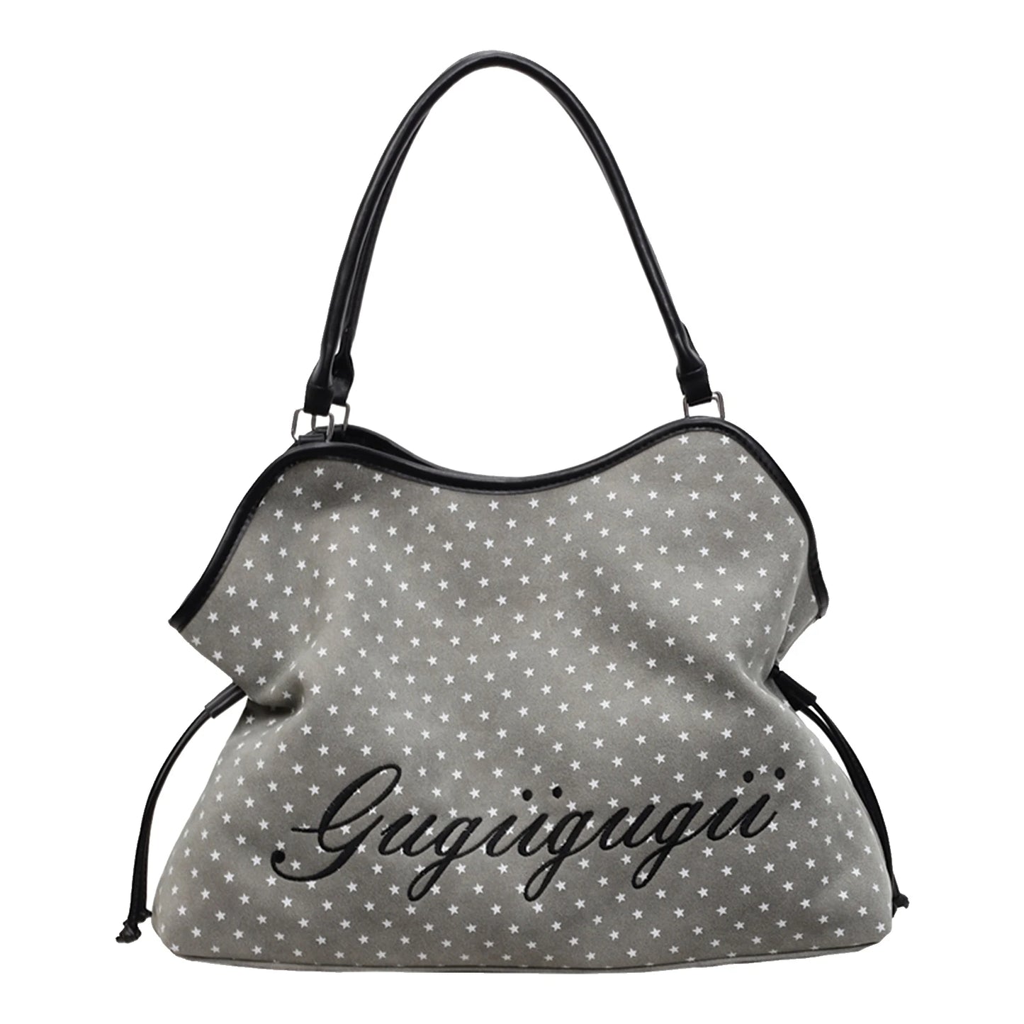 Shoulder Bag Half  Polka Dot Handbag Versatile Tote Bags 5 Designs