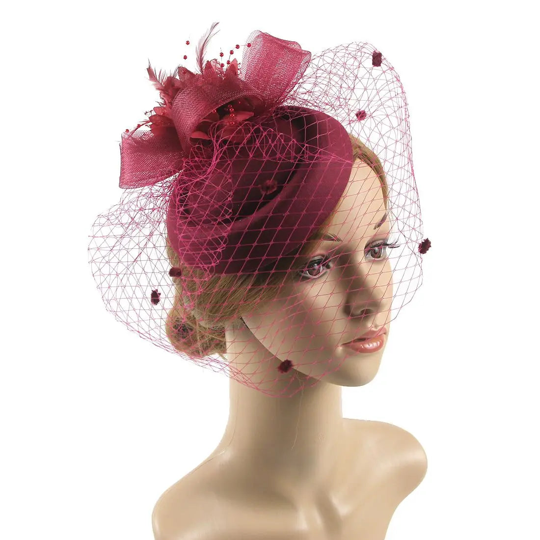 Roaring 20's Retro Fascinators' Hats. Variety of Colors