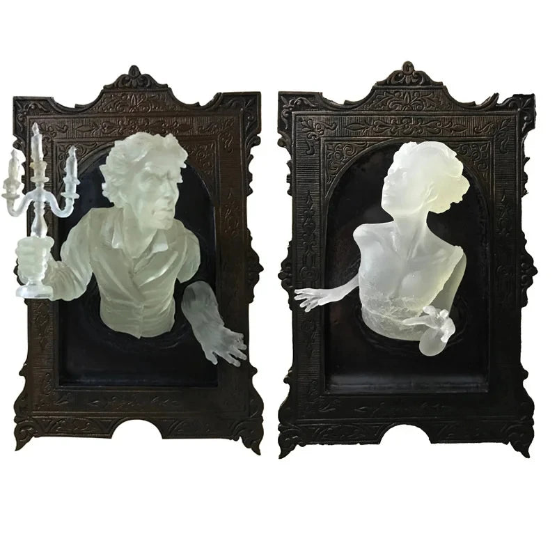Glowing Gothic Resin Devil's Hand Wall Decoration: Also Ghosts in The Mirror