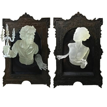 Glowing Gothic Resin Devil's Hand Wall Decoration: Also Ghosts in The Mirror