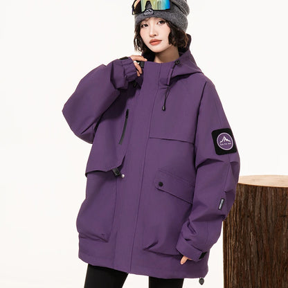 Lightweight, Wind and Waterproof Hooded Jacket. Velcro Banded Sleeves, 9 Colors