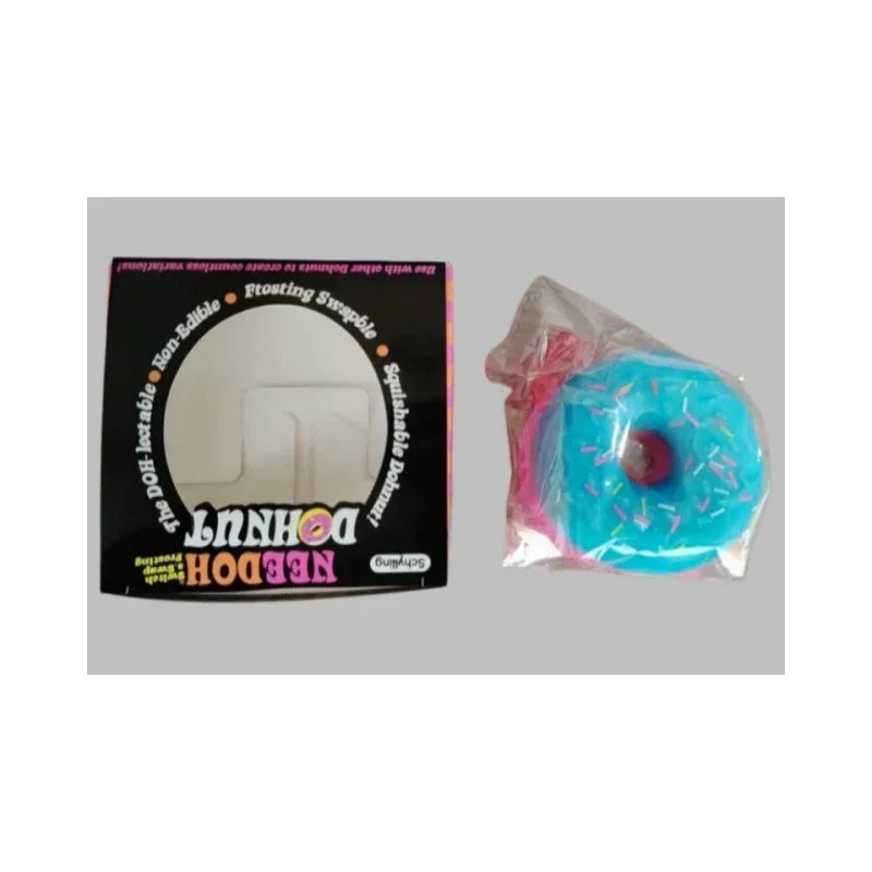 NeeDoh Jelly Donut Squeeze Toy, Stress Relief Squishy with Slow Rebound