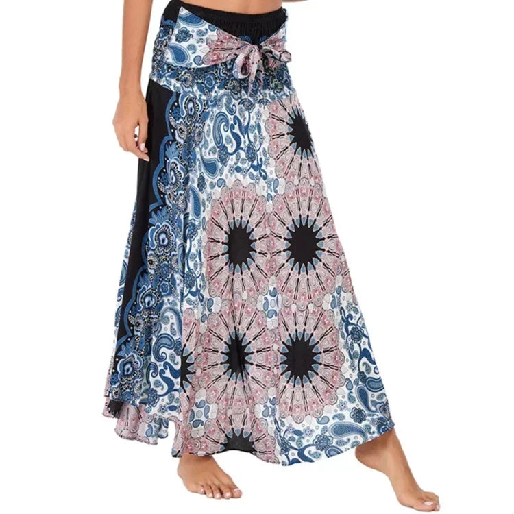 34 Different Designs of this Long Boho Bottom Lifts to Top Skirt, Vintage, Casual. 34 Different Designs