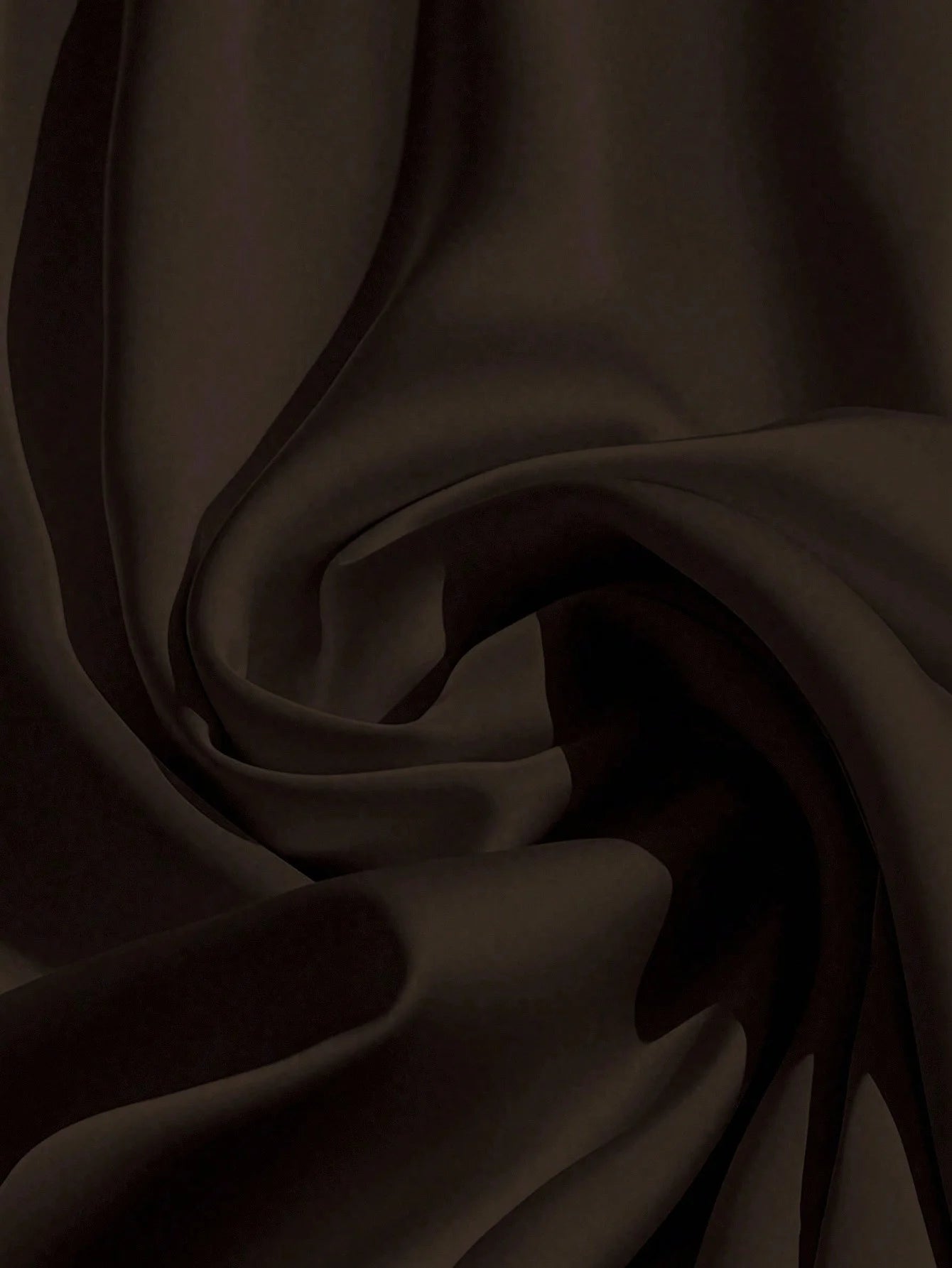 European American style satin jumpsuit with pile collar, wide legs, and belted