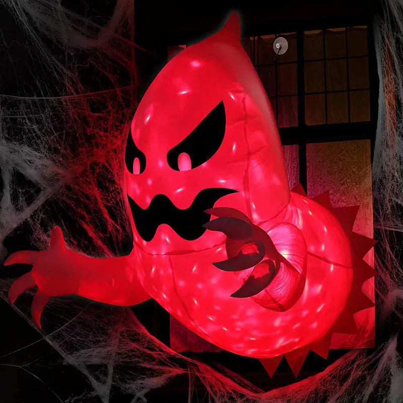 Halloween inflatable ghost for windows,