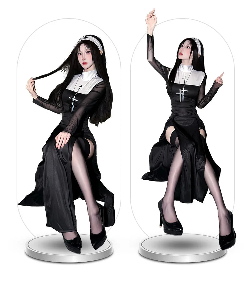 Halloween Sexy Nun Costume