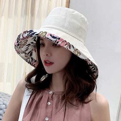 Panamanian Bucket Hats, Reversible, Big Brim for UV Protection