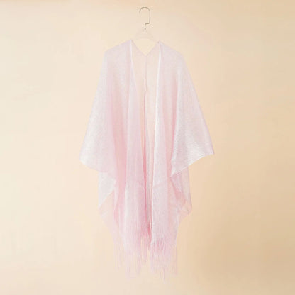 Women's Tops Loose Tassels Coverups Beach Swim Bikini Kimono Cardigan Bathing Suit Cover Ups Blouse for Swimwear Resort Wear