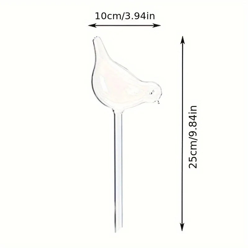 5 Packs Bird-Shaped Self-Watering Globes Perfect For Automatic Drip Flower Watering