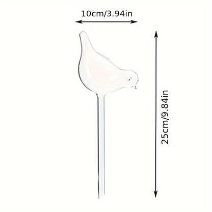 5 Packs Bird-Shaped Self-Watering Globes Perfect For Automatic Drip Flower Watering