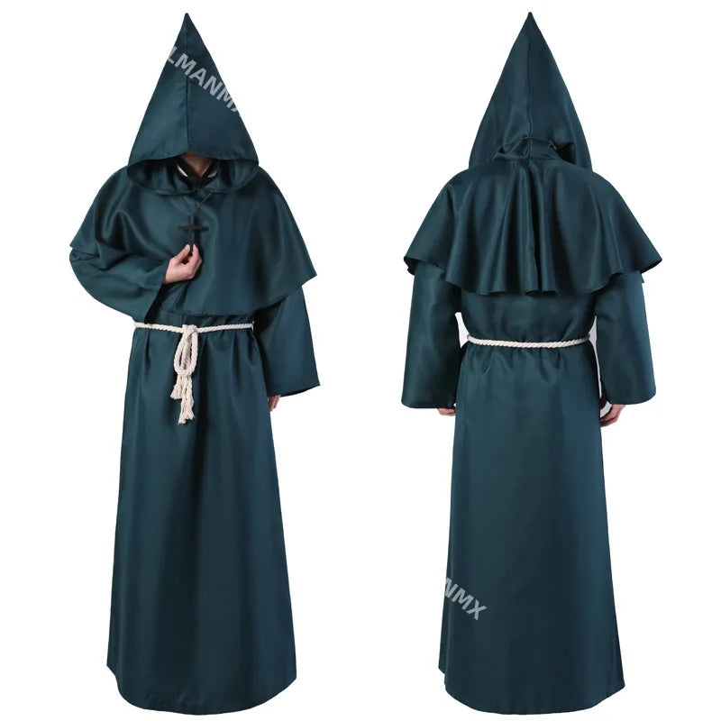 Medieval Monk Robes, Wizard Costumes, Priest Costumes