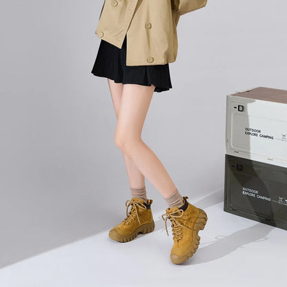 Women's Short Outdoor Work and Hiking Boots