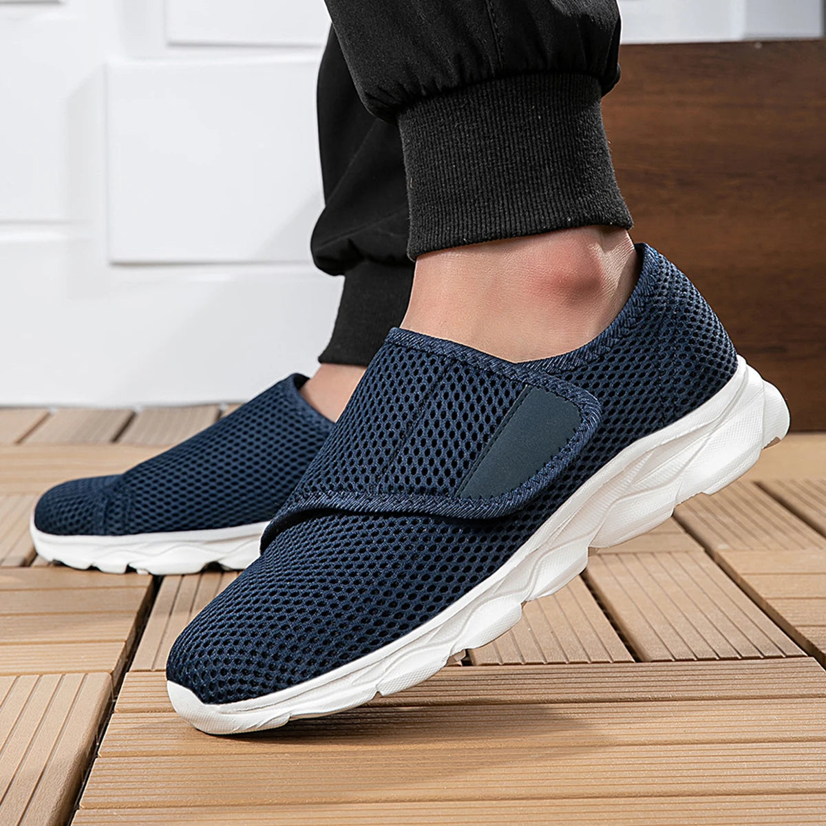 Casual Orthopedics Wide Adjustable Shoes Comfortable Diabetic Shoe Walking Shoes