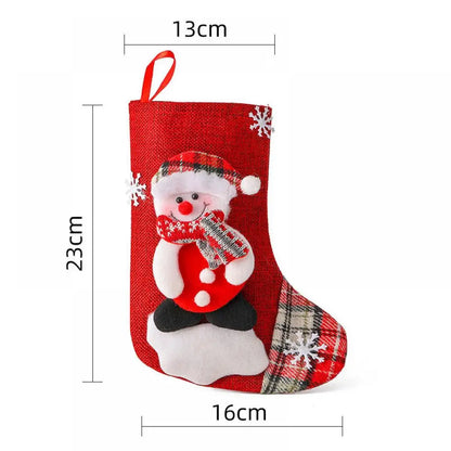 Christmas Hanging Canvas Stockings