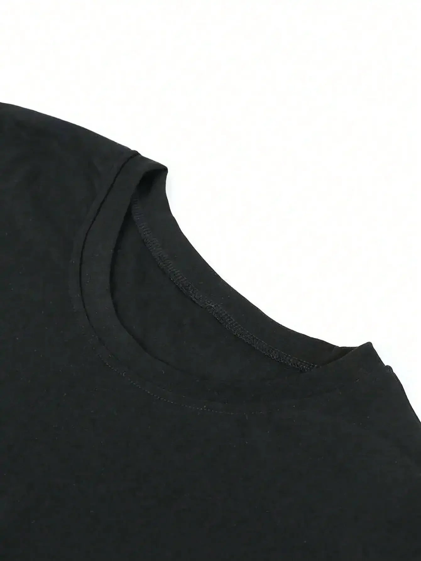 Sizes to 3XL Women's Casual T-Shirt - white skull with an Updo, black tee shirt