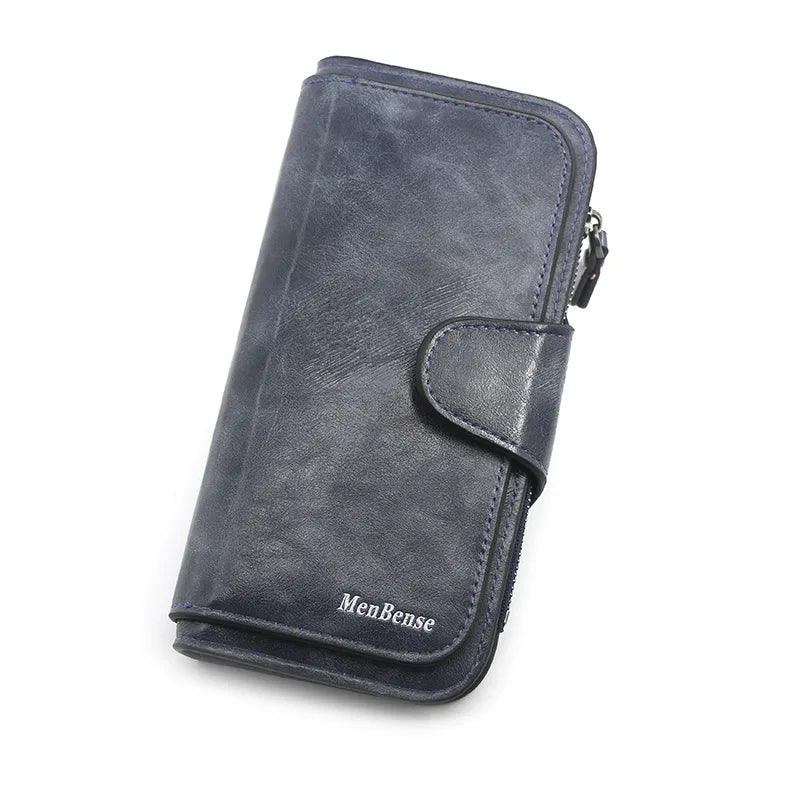 Leather wallet/Clutch Purse in 6 Colors