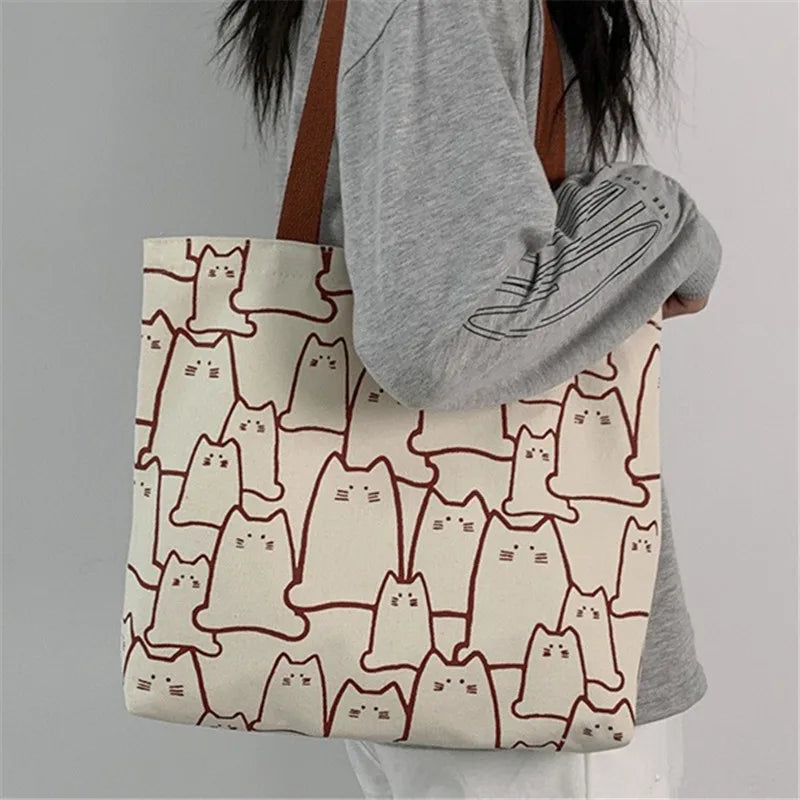 Canvas Gift Bag, Handbag, Shoulder Shopper Bags, Tote Bag.  Why Use Paper Gift Basg???