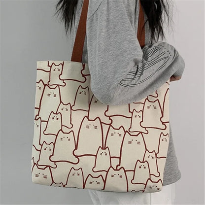 Canvas Gift Bag, Handbag, Shoulder Shopper Bags, Tote Bag.  Why Use Paper Gift Basg???