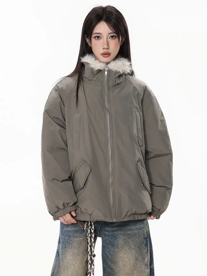 Lightweight Down Puffer Jacket with Pockets and  Luxury Padding for Warmth. Also comes in Black