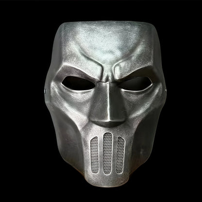 Handmade Resin Crafted Halloween Mask. In Bronze and Puter Colors