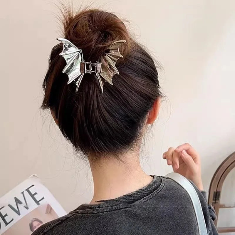 1pc Halloween Metal Hairpin Punk Style